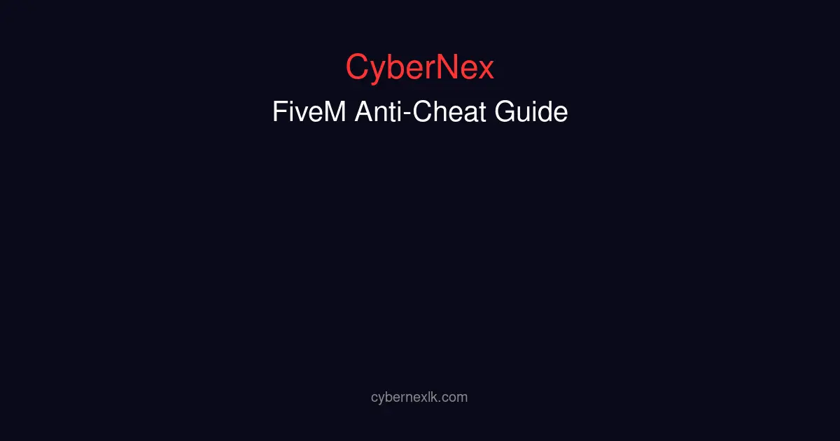 FiveM anti-cheat guide showing WaveShield, EasyAdmin, and Badger's Anti-Cheat configuration for roleplay server protection