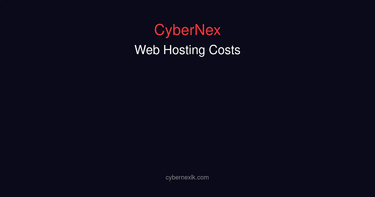 Hosting costs breakdown showing hardware costs, provider overhead, plan comparisons, and value optimization for different budgets